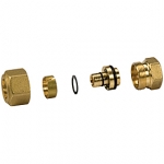 GIACOMINI Прямой фитинг с внутр. резьбой нехром. 1/2x(16x1,5)* Giacomini R186F R186FY051