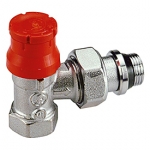 GIACOMINI Угловой термостатический клапан для радиатора отопления с преднастройкой 1/2 Giacomini R401PTG R401PX033