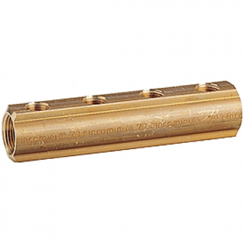 GIACOMINI Коллектор с внутренней резьбой 3/4x3/8/3 Giacomini R551 R551Y123