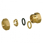 GIACOMINI Фитинг прямой с внутренней резьбой 3/8x10 R180F R180FY103