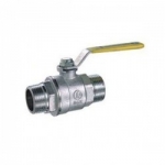 GIACOMINI Шаровой кран Giacomini с нар./нар. резьбой 3/8  R253DL R253LX022  желтая ручка